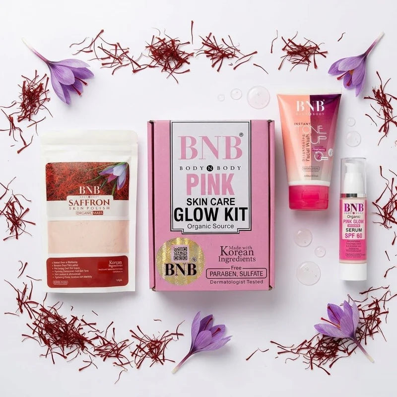 BNB - Pink Skin Care Glow Kit