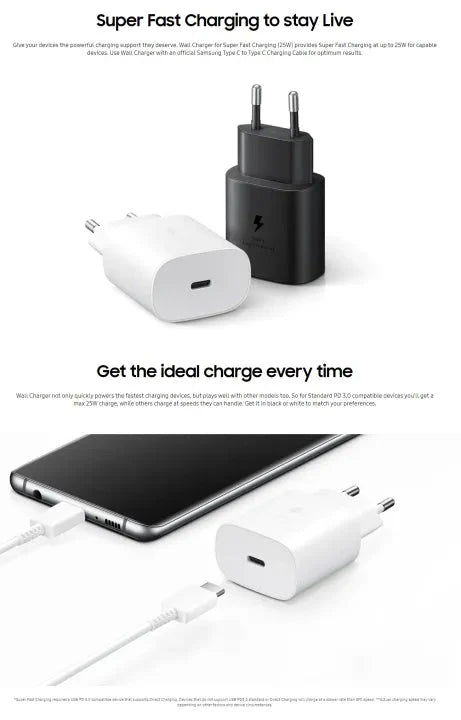 Fast Charging Adapter 25W PD