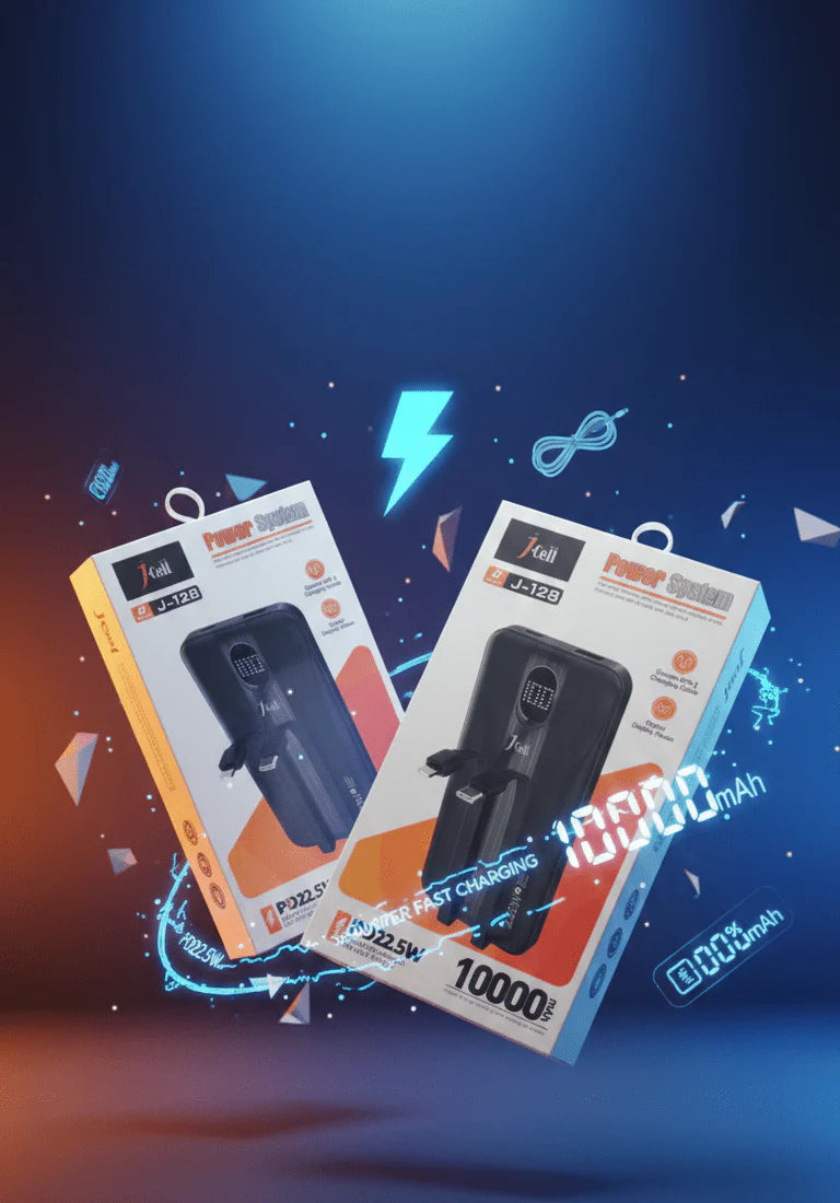 J-Cell 10000mAh 22.5W PD Power Bank