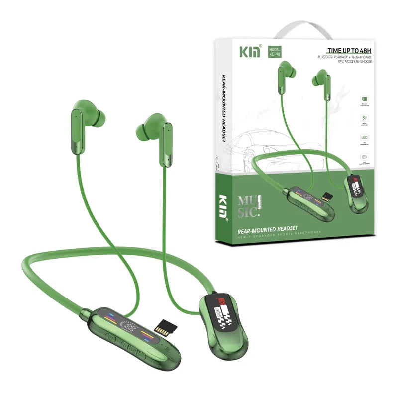 KIN Professional Rear-Mounted Bluetooth Headset – High-Performance Sports Edition